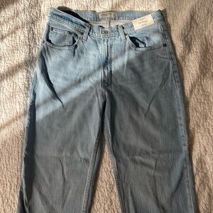 NWT Abercrombie & Fitch “The Baggy” Mid Rise Jeans 30/10S